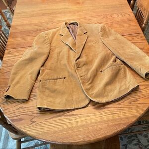 Tan Corduroy Blazer